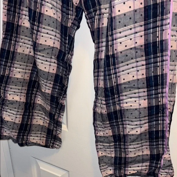 Victoria’s Secret Plaid Polka Dot PJ Pants - Picture 3 of 5